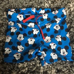 H&M Mickey Mouse Swim Shorts